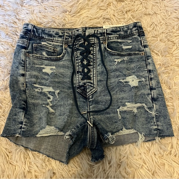 NWT American Eagle Lace Up Shorts - Picture 1 of 4